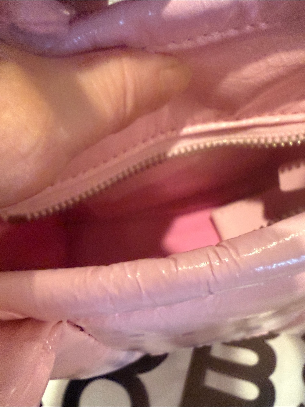 Marc Jacobs Glossy Light Pink Mini Tote - Picture 3 of 4